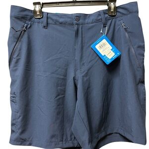 NWT Columbia 36 Slate Blue Athletic Shorts
